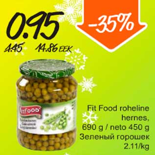 Allahindlus - Fit Food roheline hernes