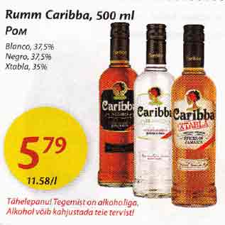 Allahindlus - Rumm Coribba,500 ml