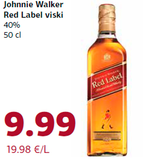 Allahindlus - Johnnie Walker Red Label viski