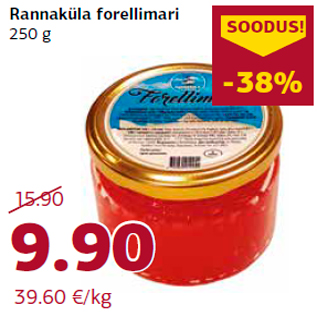 Allahindlus - Rannaküla forellimari 250 g