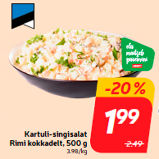 Allahindlus - Kartuli-singisalat Rimi kokkadelt, 500 g