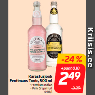 Allahindlus - Karastusjook Fentimans Tonic, 500 ml