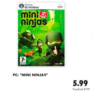 Allahindlus - Arvutimäng "MINI NINJAS"