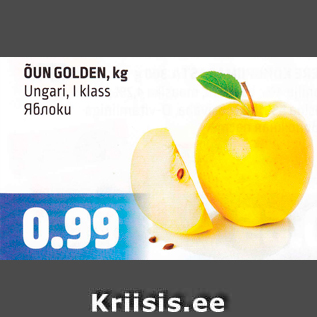 Allahindlus - ÕUN GOLDEN, kg