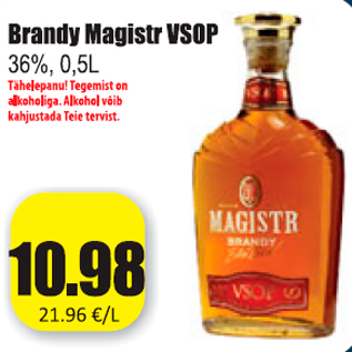 Allahindlus - Brandy Magistr VSOP