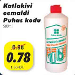 Allahindlus - Katlakivi eemaldi Puhas kodu, 500ml