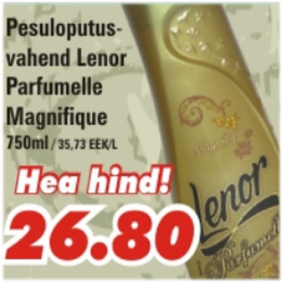 Allahindlus - Pesuloputusvahend Lenor Parfumelle Magnifique