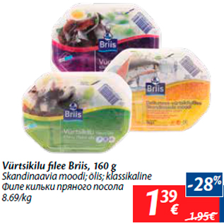 Allahindlus - Vürtsikilu filee Briis, 160 g