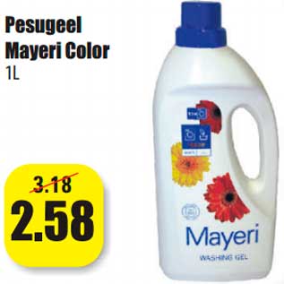 Allahindlus - Pesugeel Mayeri Color 1L