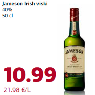 Allahindlus - Jameson Irish viski