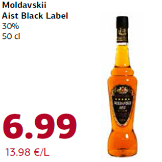 Allahindlus - Moldavskii Aist Black Label