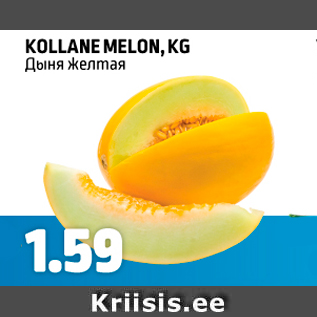 Allahindlus - KOLLANE MELON, KG