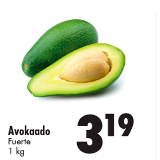 Allahindlus - Avokaado Fuerte 1 kg