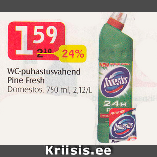 Allahindlus - WC-puhastusvahend Pine Fresh