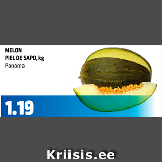 Allahindlus - MELON PIEL DE SAPO, kg