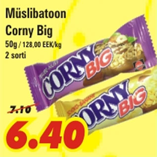 Allahindlus - Müslibatoon Corny Big