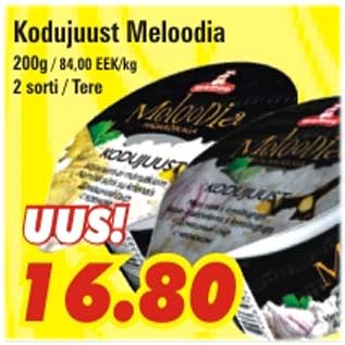 Allahindlus - Kodujuust Meloodia