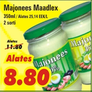 Allahindlus - Majonees Maadlex