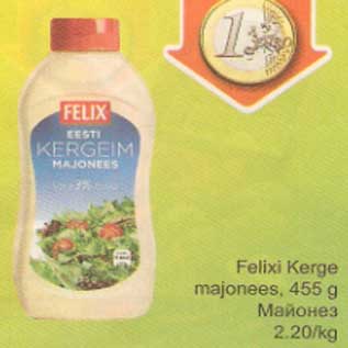 Allahindlus - Felixi Kerge majonees