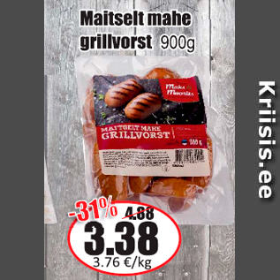 Allahindlus - Maitselt mahe grillvorst 900 g