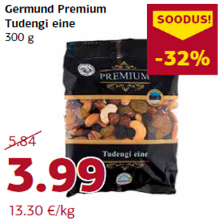 Allahindlus - Germund Premium Tudengi eine 300 g