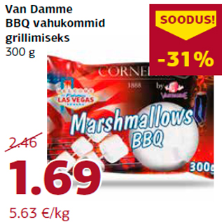 Allahindlus - Van Damme BBQ vahukommid grillimiseks 300 g