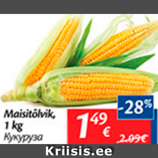 Allahindlus - Maisitõlvik, 1 kg