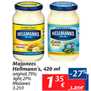 Allahindlus - Majonees Hellmann