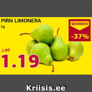 Allahindlus - PIRN LIMONERA kg