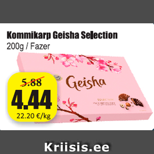 Allahindlus - Kommikarp Geisha Selection