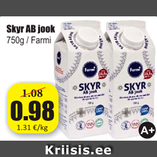 Allahindlus - Skyr AB jook