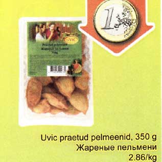 Allahindlus - Uvic praetud pelmeenid, 350 g