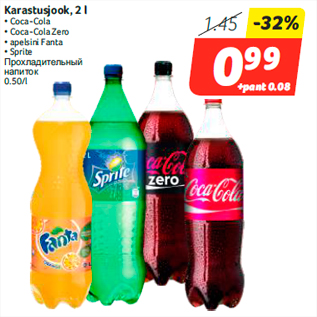 Allahindlus - Karastusjook, 2 l