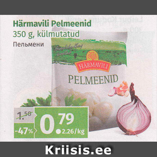 Allahindlus - Härmavili Pelmenid 350 g