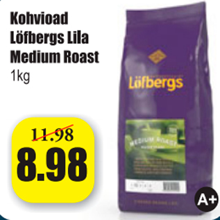 Allahindlus - Kohvioad Löfbergs Lila Medium Roast 1 kg