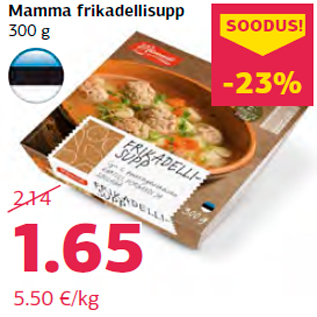 Allahindlus - Mamma frikadellisupp 300 g