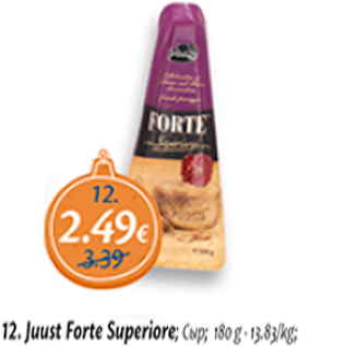 Allahindlus - Juust Forte Superiore, 180 g