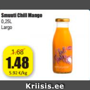 Allahindlus - Smuuti Chill Mango