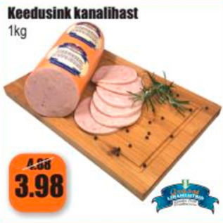 Allahindlus - Keedusink kanalihast 1 kg