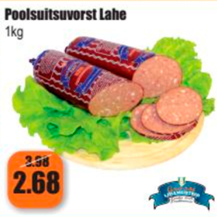 Allahindlus - Poolsuitsuvorst Lahe 1 kg