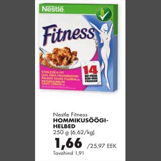 Allahindlus - Nestle Fitness hommikusöögihelbed