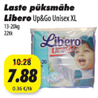 Allahindlus - Laste püksmähe Libero Up&Go Unisex XL