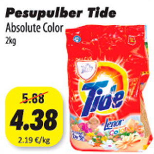 Allahindlus - Pesupulber Tide Absolute Color