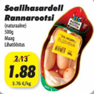 Allahindlus - Sealihasardell Rannarootsi