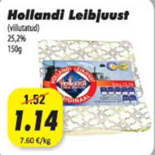 Allahindlus - Hollandi Leibjuust