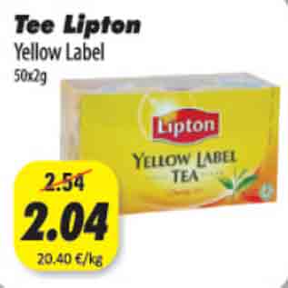 Allahindlus - Tee Lipton