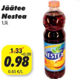 Allahindlus - Jäätee Nestea