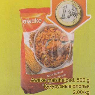 Allahindlus - Awake maisihelbed, 500 g