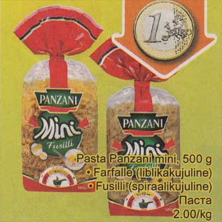 Allahindlus - PastaPanzani, 500 g