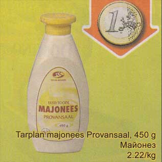 Allahindlus - Tarplan majonees Provansaal, 450 g